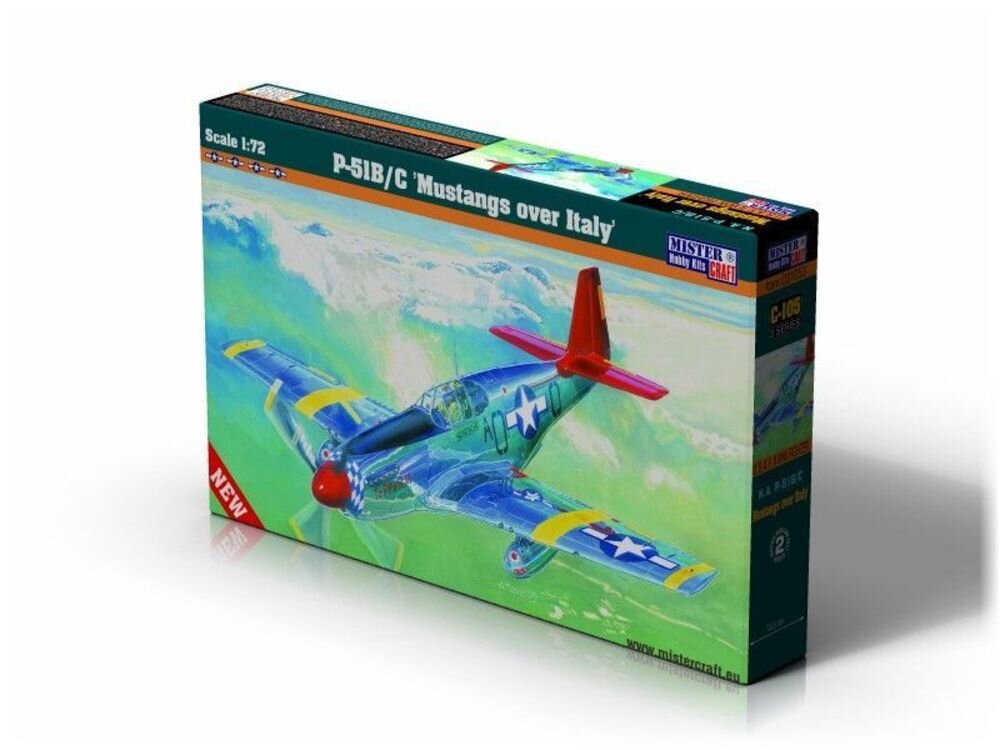 P-51 B-7″Mustangs over Italy″