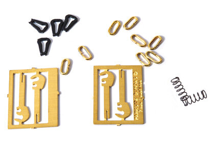 3 Link Instanter Coupling, Hooks & Springs