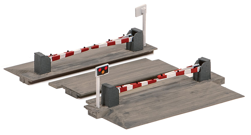 level Crossing with Barriers
