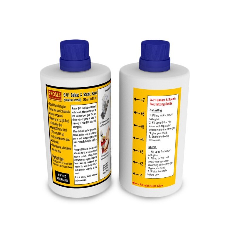Ballast Glue 250 ml (makes 2 Liters of ultra clear ballasting glue)