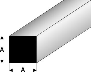 VIERKANT MASS. 4,5MM 1M