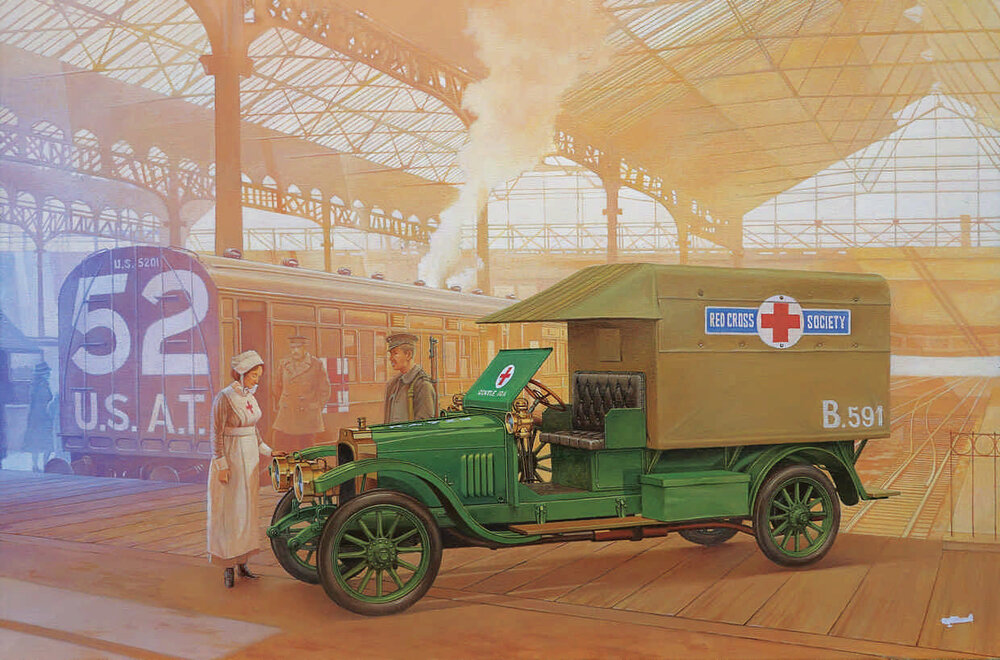 Vauxhall D-type Ambulance
