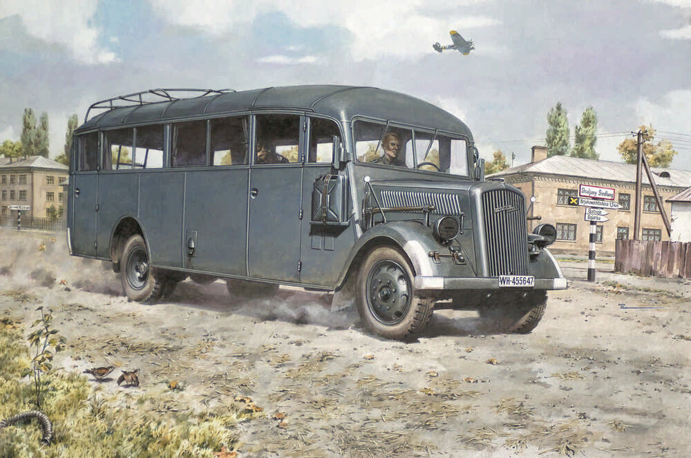 Opel Blitz Omnibus model W39 Ludewig(Essen)