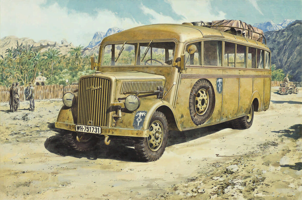 Opel blitz omnibus W 39 Afrika korps