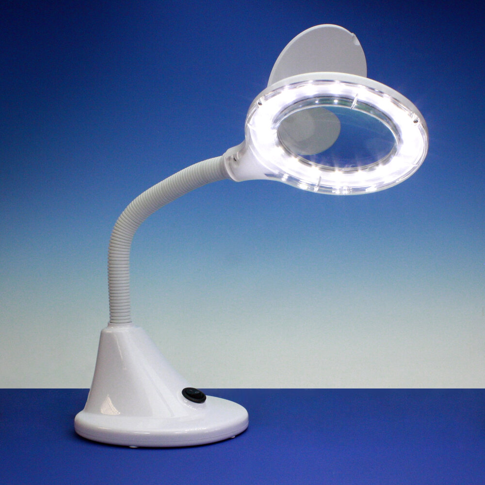 LED Daylight Flex Magnifier Lamp