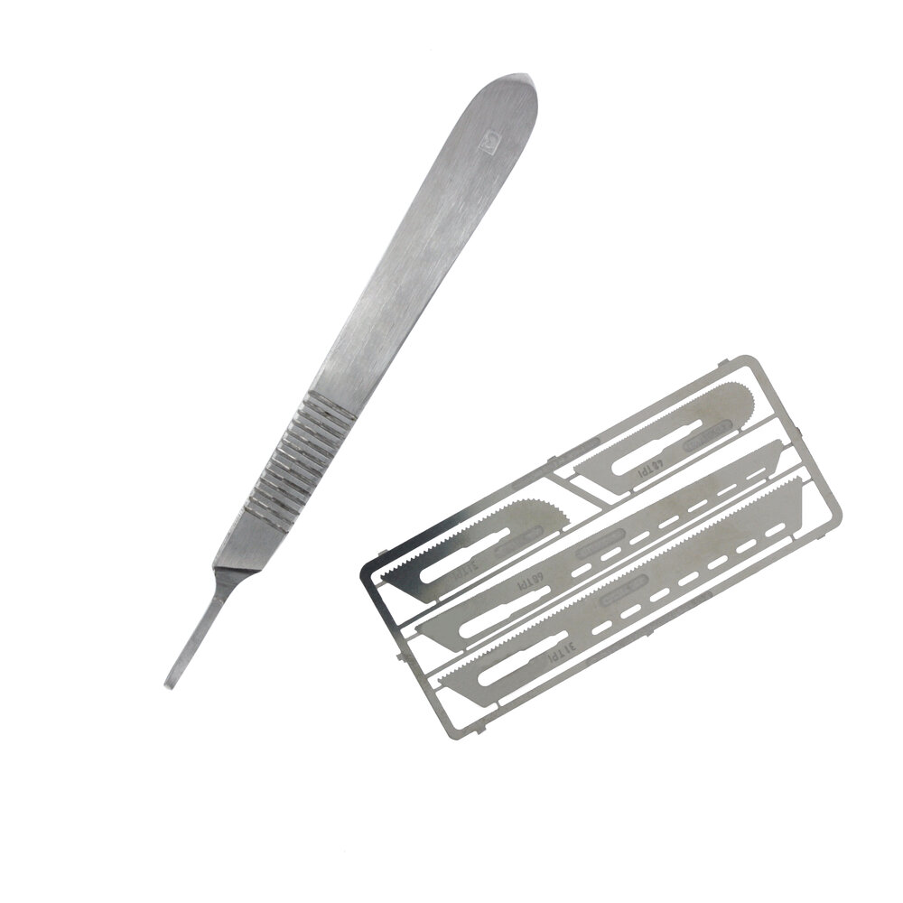 #1 ZAAGSET MET SCALPEL #3