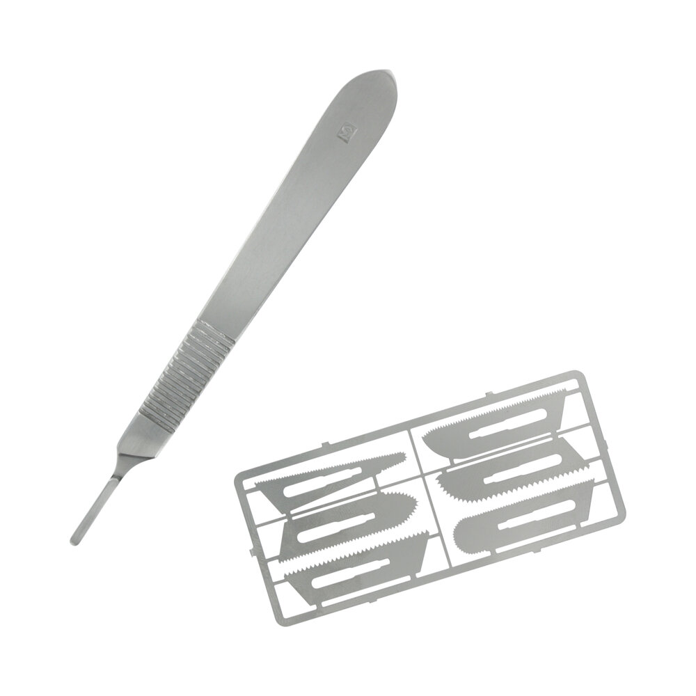 #2 ZAAGSET MET SCALPEL #3