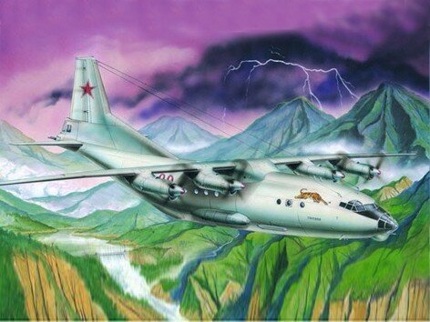 ANTONOV AN-12BK CUB 1:100