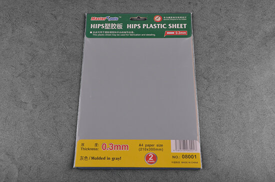 0,3mm HIPS Plastic sheet (2)