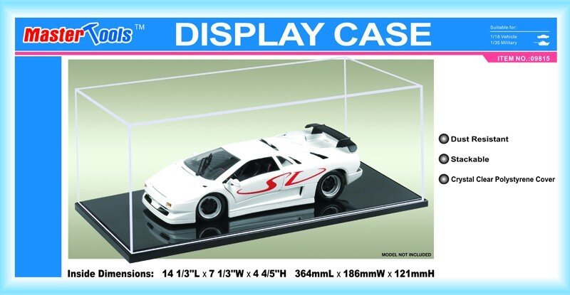 DISPLAY CASE 364X186X121