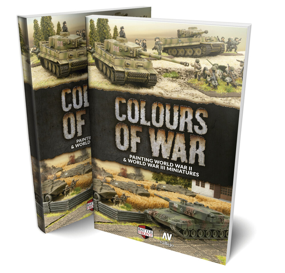 Colours of War book - Painting WWII & WWIII miniatures