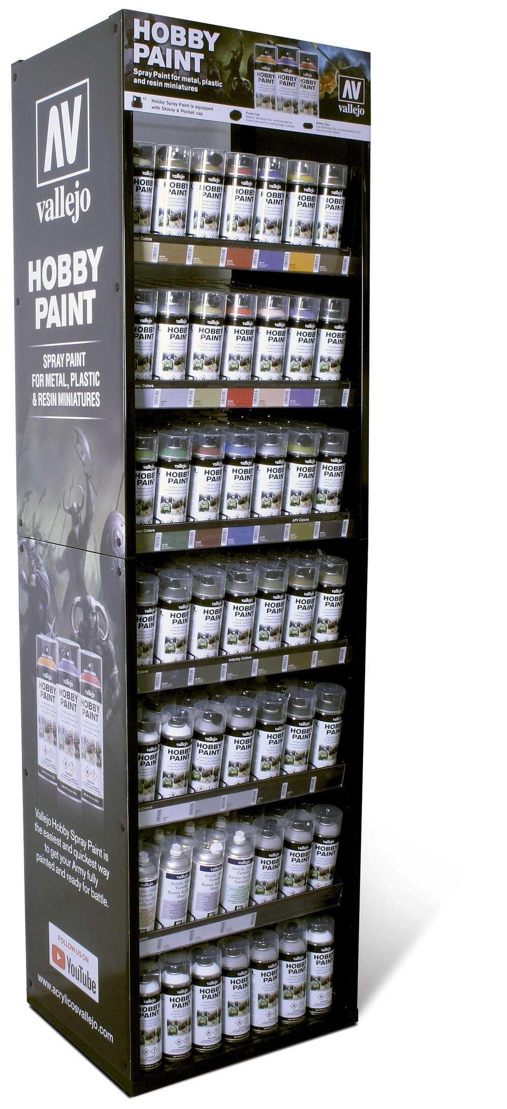 Complete Range (34 refs x 6 units= 204 aerosols)
