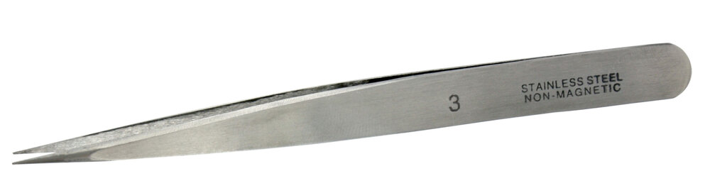 #3 Stainless steel tweezers