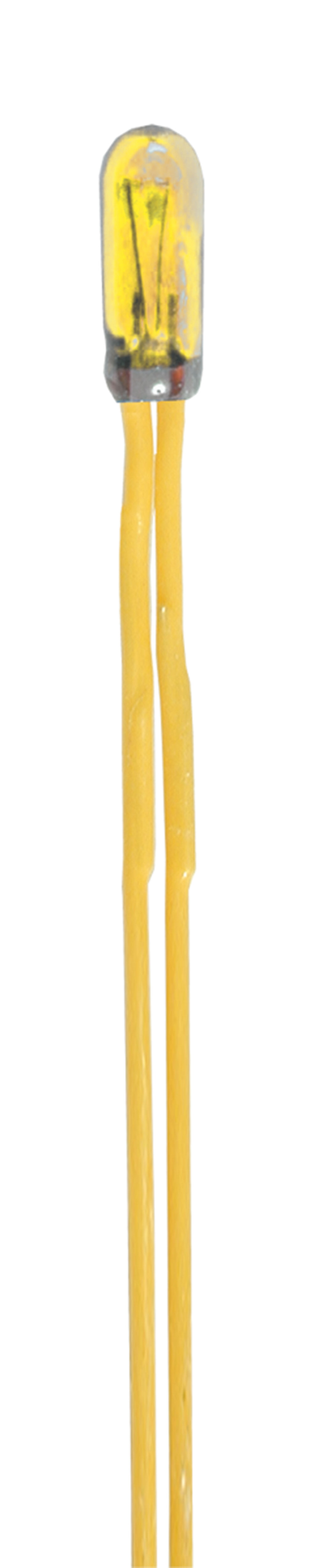 Gluehlampen gelb 2,3 mm, 2 St