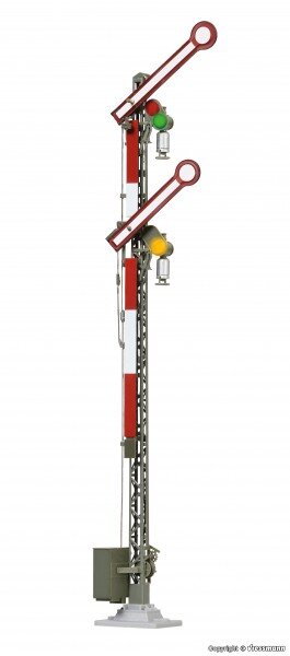 0 Formsignal mit zwei gek. Fl