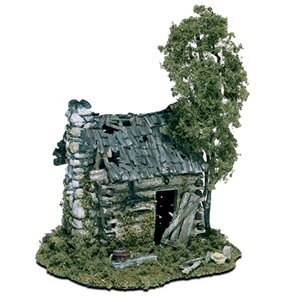 ABANDONED LOG CABIN