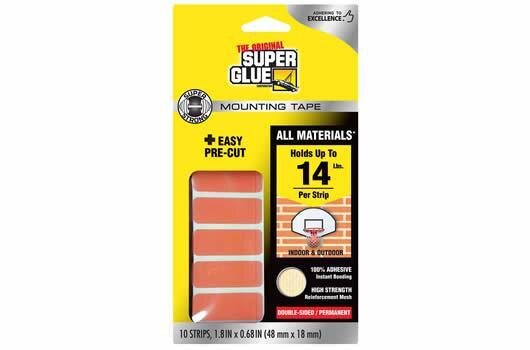 Super Strong Mounting Tape PRECUT STRIPS (10)