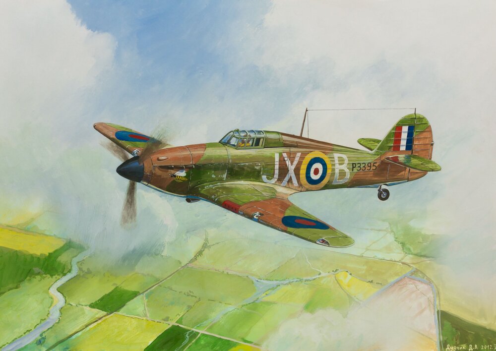 British Fighter ″Hurricane Mk-1″