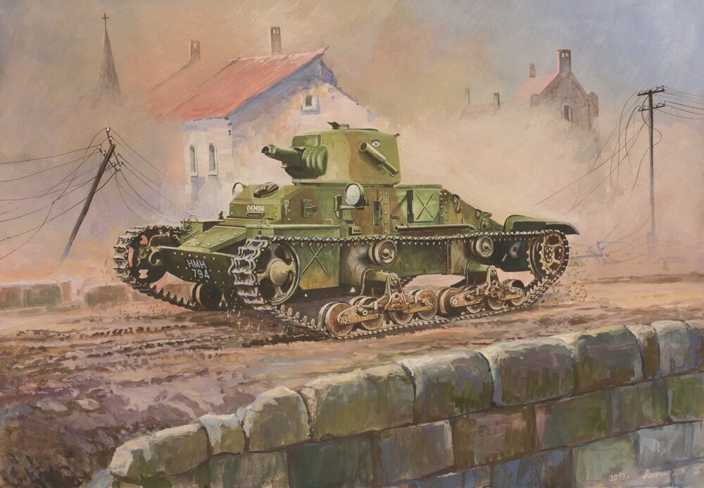 British Light Tank ″Matilda Mk I″