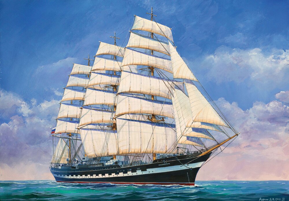 ″Krusenstern″ Sailingship